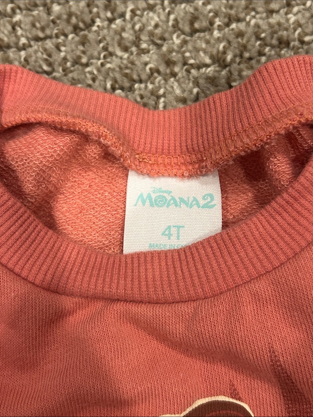 Disney Girls Coral Moana Matching Set - Picture 2 of 2